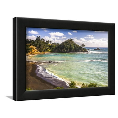 Sandy Beach on Tutukaka Coast, Northland Region, North Island, New Zealand, Pacific Framed Print Wall Art By Matthew Williams-Ellis