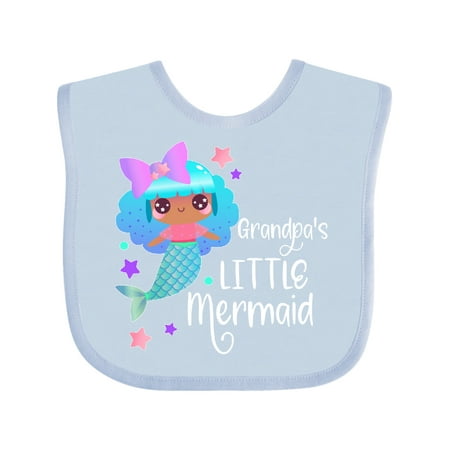 Inktastic Grandpa s Little Mermaid with Blue Hair and Stars Gift Baby Girl Bib
Inktastic Grandpa s Little Mermaid with Blue Hair and Stars Gift Baby Girl Bib