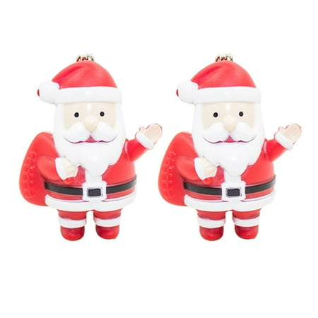 2 Pcs Christmas Santa Claus Keychain LED Light Sound Key Ring Fashion Lovely Chain Pendant Car Bag Key holder
2 Pcs Christmas Santa Claus Keychain LED Light Sound Key Ring Fashion Lovely Chain Pendant Car Bag Key holder