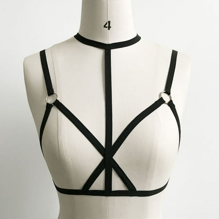 Sexy Women Ladies Hollow Strappy Bra Cage Crop Top Bustier Tops L Please buy one or two sizes up
Sexy Women Ladies Hollow Strappy Bra Cage Crop Top Bustier Tops L Please buy one or two sizes up