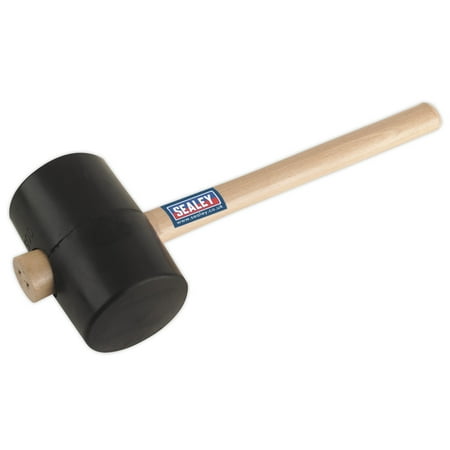 Sealey Rmb250 Rubber Mallet 2.5Lb Black