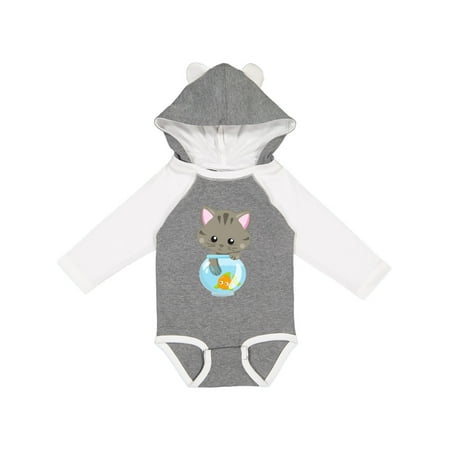 Inktastic Kitty And The Fish Bowl Cute Little Cat Fish Gift Baby Girl Long Sleeve Bodysuit
Inktastic Kitty And The Fish Bowl Cute Little Cat Fish Gift Baby Girl Long Sleeve Bodysuit