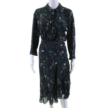 Pre-owned|Marissa Webb Womens Floral Scarlet Print Dress Size 10 11274405