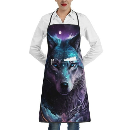 Pofeuu Purple Sky Wolf Print Aprons with Pockets Cute Aprons for Kitchen Cooking Server Barber Chef Apron
Pofeuu Purple Sky Wolf Print Aprons with Pockets Cute Aprons for Kitchen Cooking Server Barber Chef Apron