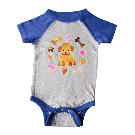 Inktastic Cute Puppy Valentine with Hearts and Bones Gift Baby Boy or Baby Girl Bodysuit
Inktastic Cute Puppy Valentine with Hearts and Bones Gift Baby Boy or Baby Girl Bodysuit
