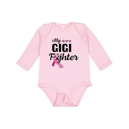 Inktastic Breast Cancer Awareness My Gigi is a Fighter Gift Baby Boy or Baby Girl Long Sleeve Bodysuit
Inktastic Breast Cancer Awareness My Gigi is a Fighter Gift Baby Boy or Baby Girl Long Sleeve Bodysuit