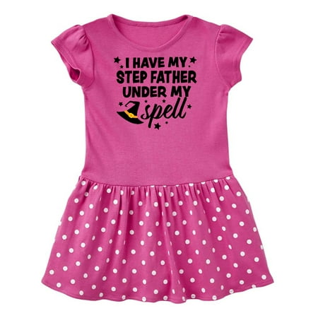 Inktastic I Have My Step Father Under My Spell with Cute Witch Hat Gift Baby Girl Dress
Inktastic I Have My Step Father Under My Spell with Cute Witch Hat Gift Baby Girl Dress