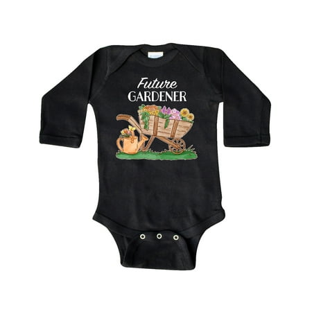 Inktastic Future Gardener Gift Baby Boy or Baby Girl Long Sleeve Bodysuit