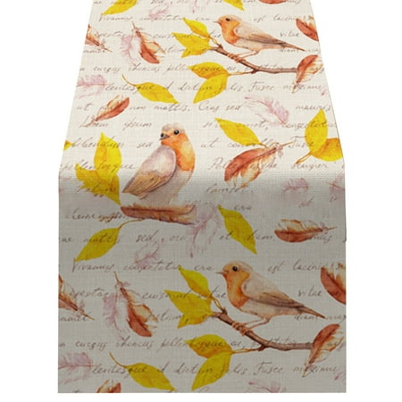 Yubatuo Fall Table Runner Thanksgiving Harvest Party Collection - Wrinkle Free 13 x 72 Inch Rectangle Tabletop for Kitchen Dining Tabletop Decoration Parties Weddings
Yubatuo Fall Table Runner Thanksgiving Harvest Party Collection - Wrinkle Free 13 x 72 Inch Rectangle Tabletop for Kitchen Dining Tabletop Decoration Parties Weddings