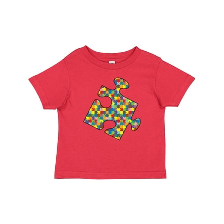 Inktastic Jigsaw Patterned Jigsaw Piece Gift Baby Boy or Baby Girl T-Shirt