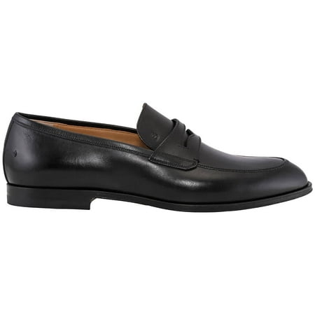 Bally Men s Webb Black Leather Penny Loafers Brand Size 5 ( US Size 6 )