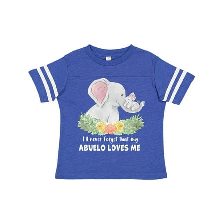 Inktastic I ll Never Forget That my Abuelo Loves Me Cute Elephants Gift Toddler Boy or Toddler Girl T-Shirt
Inktastic I ll Never Forget That my Abuelo Loves Me Cute Elephants Gift Toddler Boy or Toddler Girl T-Shirt
