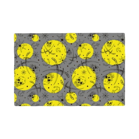 Table Placemats Set of 4 - Pirate Skulls 12x18 In Faux Linen Double Heat Resistant Place Mats Cloth Indoor/Outdoor Placemats Washable Table Mats for Dining Kitchen Party
Table Placemats Set of 4 - Pirate Skulls 12x18 In Faux Linen Double Heat Resistant Place Mats Cloth Indoor/Outdoor Placemats Washable Table Mats for Dining Kitchen Party