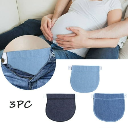 HAXMNOU Button Adjustable Waist Extenders Adjustable Waist Pants Extender Pregnant Waist Extended Maternity Women Maternity Extender For Pregnant Women Person With Big Waist bule
HAXMNOU Button Adjustable Waist Extenders Adjustable Waist Pants Extender Pregnant Waist Extended Maternity Women Maternity Extender For Pregnant Women Person With Big Waist bule