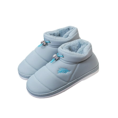 Daeful Unisex House Slippers Fuzzy Slipper Faux Fur Warm Shoes Drawstring Lightweight Home Booties Indoor Outdoor Winter Shoe Light Blue 8.5-9
Daeful Unisex House Slippers Fuzzy Slipper Faux Fur Warm Shoes Drawstring Lightweight Home Booties Indoor Outdoor Winter Shoe Light Blue 8.5-9