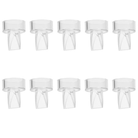 NUOLUX 10pcs Manual Breast Pump Accessories Reverse Backflow Preventer Duck Beak
