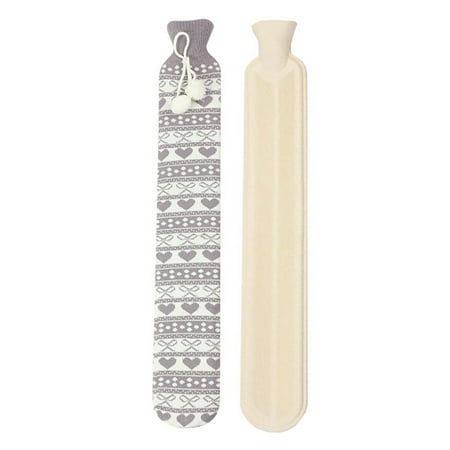 Hot Water Bottle- Bed Warm Waist Warm Back Hot Water Bottle with Soft Fabric Knitted Cover 2L Rubber
Hot Water Bottle- Bed Warm Waist Warm Back Hot Water Bottle with Soft Fabric Knitted Cover 2L Rubber