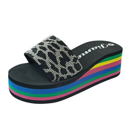 Slippers for Women Slippers for Women Ladies Bohemian Wedges Slippers Causal Beach Shoes Leopard Print Sandals Womens Slippers Eva Grey 40
Slippers for Women Slippers for Women Ladies Bohemian Wedges Slippers Causal Beach Shoes Leopard Print Sandals Womens Slippers Eva Grey 40