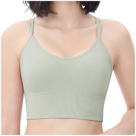 Ruziyoog Cotton Underwear Ladies Sports Bras Shockproof Large Size No Steel Rings Bra Woman Yoga Fitness Summer Clearance Green XL
Ruziyoog Cotton Underwear Ladies Sports Bras Shockproof Large Size No Steel Rings Bra Woman Yoga Fitness Summer Clearance Green XL
