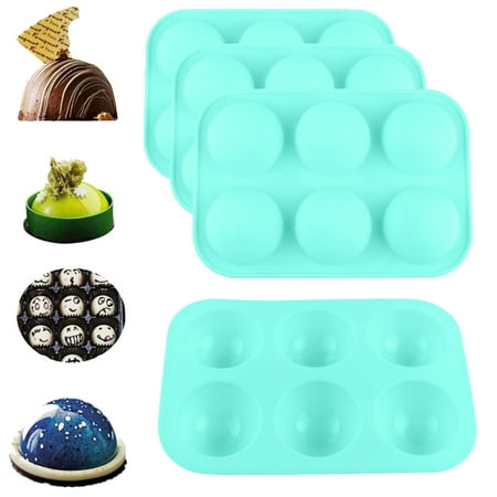 HMPEAIIY Half Sphere Silicone Cake Chocolate Cookie Baking Mould Pan Pound Cake Wax Melts
HMPEAIIY Half Sphere Silicone Cake Chocolate Cookie Baking Mould Pan Pound Cake Wax Melts