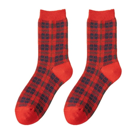 QXuchild Chinese New Year Socks 1 Pair Daily Wear Plaid Popular Warm Middle Tube Socks
QXuchild Chinese New Year Socks 1 Pair Daily Wear Plaid Popular Warm Middle Tube Socks