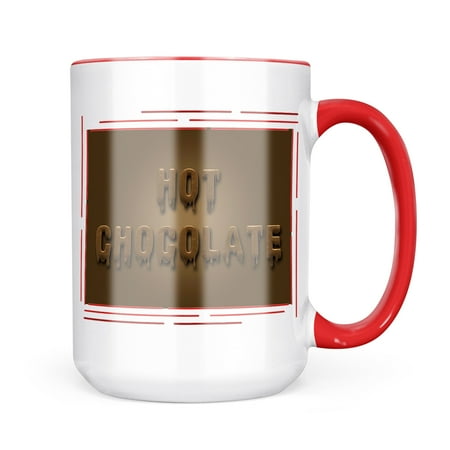 Neonblond Hot Chocolate Chocolate Bar Melting Mug gift for Coffee Tea lovers