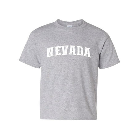 Nevada Unisex Youth Kids T-Shirt Tee