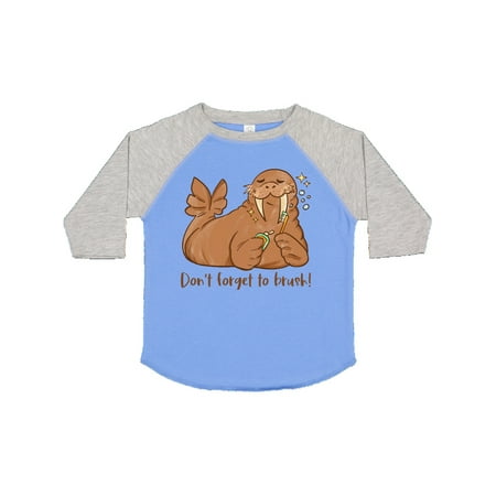 Inktastic Don t Forget to Brush Walrus Gift Toddler Boy or Toddler Girl T-Shirt
Inktastic Don t Forget to Brush Walrus Gift Toddler Boy or Toddler Girl T-Shirt