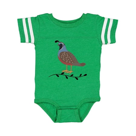 Inktastic Quail Cute Bird Watching Gift Baby Boy or Baby Girl Bodysuit