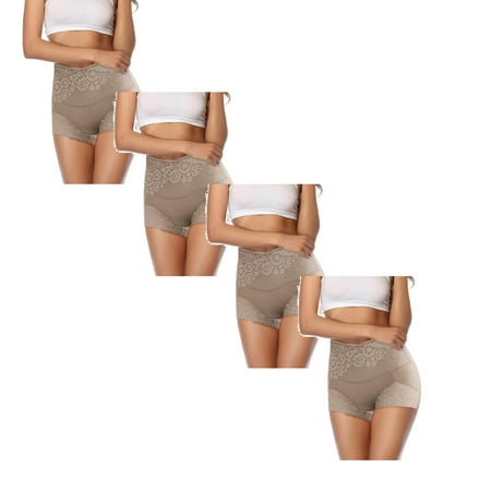 Womens Underwear Brief High Waist Shapewear Tummy Control Lifter Body Shaper Panty Ladies Slim Waist Trainer Pants Panties4PC
Womens Underwear Brief High Waist Shapewear Tummy Control Lifter Body Shaper Panty Ladies Slim Waist Trainer Pants Panties4PC