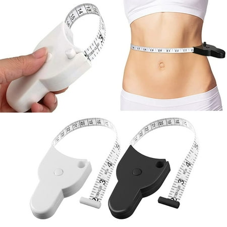 Automatic Telescopic Digital Tape Measure - 2PCS Soft Retractable Body Measuring Tape for Fat Measurement and Weight Loss Tracker of Waist Hip Bust Foot - Fabric Sewing Measuring Tape (Black+White)
Automatic Telescopic Digital Tape Measure - 2PCS Soft Retractable Body Measuring Tape for Fat Measurement and Weight Loss Tracker of Waist Hip Bust Foot - Fabric Sewing Measuring Tape (Black+White)