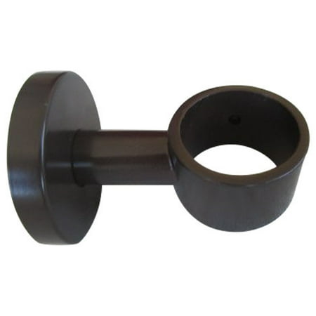 Urbanest Rod Ceiling-Wall Brackets Fits 1 1/8 Rod Bronze Set of 2