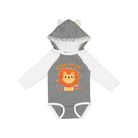 Inktastic My Aunt Loves Me- Cute Lion Gift Baby Boy or Baby Girl Long Sleeve Bodysuit
Inktastic My Aunt Loves Me- Cute Lion Gift Baby Boy or Baby Girl Long Sleeve Bodysuit