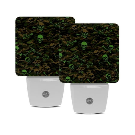Night Light Night Lights Plug into Wall 2-Pack Nightlight Plug in Night Light Dusk to Dawn Night Lamp Led Night Light for Adults Kids Room Camouflage Skull Cool
Night Light Night Lights Plug into Wall 2-Pack Nightlight Plug in Night Light Dusk to Dawn Night Lamp Led Night Light for Adults Kids Room Camouflage Skull Cool