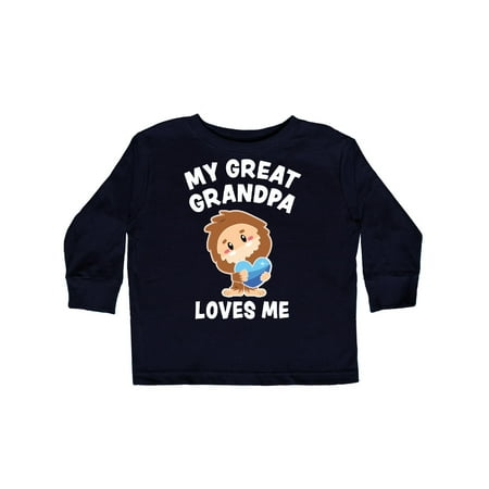 Inktastic Cute Bigfoot My Great Grandpa Loves Me Gift Toddler Boy Girl Long Sleeve T-Shirt
Inktastic Cute Bigfoot My Great Grandpa Loves Me Gift Toddler Boy Girl Long Sleeve T-Shirt