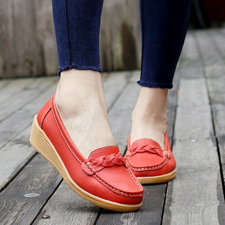 Vedolay Women s Loafers Women Slip On Leisure Shoes Non Slip Fashion Comfortable Flats Loafer Red 7.5
Vedolay Women s Loafers Women Slip On Leisure Shoes Non Slip Fashion Comfortable Flats Loafer Red 7.5