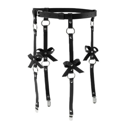Women Punk Gothic Leg Harness Socks Garter Belt Suspenders S as described Black S
Women Punk Gothic Leg Harness Socks Garter Belt Suspenders S as described Black S