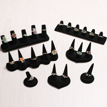 Wanwan Ring Display Stand Wear Resistant Reusable Fine Texture Space-saving Resin Triangle Conical Style Jewelry Finger Ring Stand for Home
Wanwan Ring Display Stand Wear Resistant Reusable Fine Texture Space-saving Resin Triangle Conical Style Jewelry Finger Ring Stand for Home