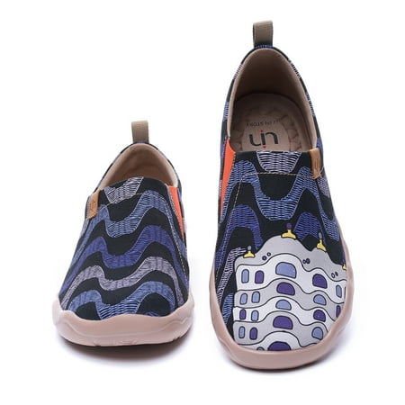 UIN Men s Walking Travel Shoes Slip On Canvas Casual Loafers Lightweight Comfort Art Painted Fashion Sneaker Silent Man
UIN Men s Walking Travel Shoes Slip On Canvas Casual Loafers Lightweight Comfort Art Painted Fashion Sneaker Silent Man