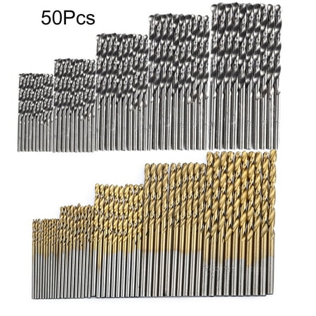 FarDo 50Pcs/100Pcs High Speed Steel Round Shank Open Hole Titanium Coated Twist Drill
FarDo 50Pcs/100Pcs High Speed Steel Round Shank Open Hole Titanium Coated Twist Drill