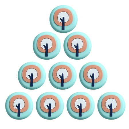NUOLUX 10PCS Mini Silicone Refrigerator Magnet Cartoon Simple Fridge Magnets Stickers for Wall Decoration (Tree)
NUOLUX 10PCS Mini Silicone Refrigerator Magnet Cartoon Simple Fridge Magnets Stickers for Wall Decoration (Tree)