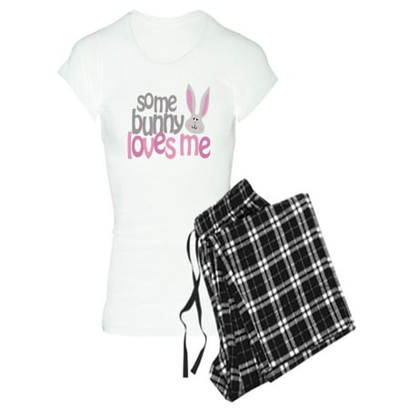 CafePress - Some Bunny Loves Me - Women s Light Pajamas