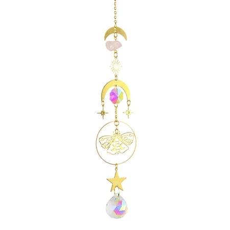 Nitouy Crystal Wind Chime Prisms Light Catcher Home Garden Ornament (Butterfly C)
Nitouy Crystal Wind Chime Prisms Light Catcher Home Garden Ornament (Butterfly C)