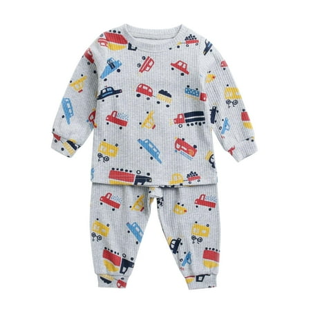 Dpytoraw Children Toddler Kids Baby Boys Girls Long Sleeve Cute Cartoon Animals Blouse Tops Ribbed Trousers Pants Sleepwear Pajamas Outfit Set 2PCS Clothes Size 3-4 Years
Dpytoraw Children Toddler Kids Baby Boys Girls Long Sleeve Cute Cartoon Animals Blouse Tops Ribbed Trousers Pants Sleepwear Pajamas Outfit Set 2PCS Clothes Size 3-4 Years