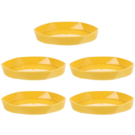 5Pcs Plant Pot Base Tray Thicken Flowerpot Water Tray Home Plant Pot Tray