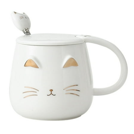 Mug Cute Kitty Mug Novelty Coffee Mug Cup with Stainless Steel Spoon Gifts for Women Wife Friend Teacher B
Mug Cute Kitty Mug Novelty Coffee Mug Cup with Stainless Steel Spoon Gifts for Women Wife Friend Teacher B