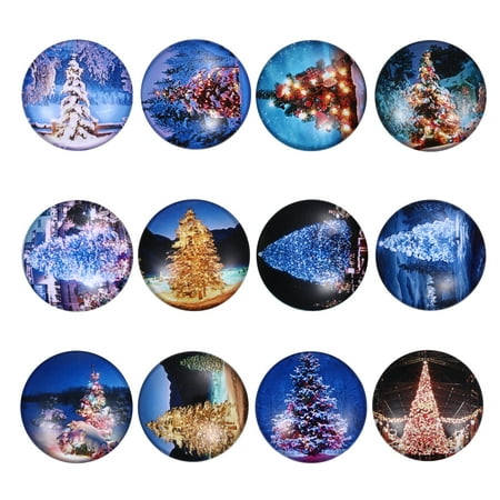 NUOLUX 12Pcs Creative Christmas Fridge Magnet Xmas Tree Refrigerator Magnet Decoration
NUOLUX 12Pcs Creative Christmas Fridge Magnet Xmas Tree Refrigerator Magnet Decoration
