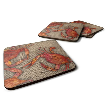 Carolines Treasures 8742FC Cooked Crabs on Faux Burlap Foam Coaster Set of 4 3 1/2 x 3 1/2 multicolor
Carolines Treasures 8742FC Cooked Crabs on Faux Burlap Foam Coaster Set of 4 3 1/2 x 3 1/2 multicolor