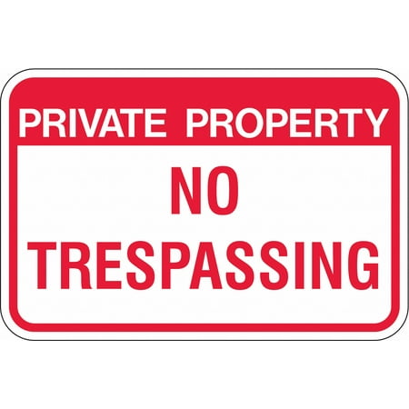 Lyle Admittance Sign 12 in Aluminum PPR-023-18HA