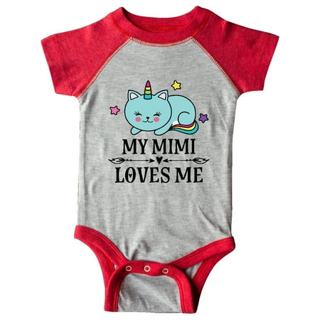 Inktastic Mimi Loves Me Unicorn Cat Gift Baby Girl Bodysuit 
Inktastic Mimi Loves Me Unicorn Cat Gift Baby Girl Bodysuit